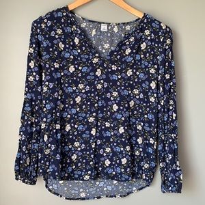 60% off Blue Floral Top